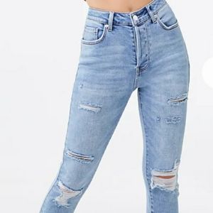 Forever 21 High Waisted Mom Jeans